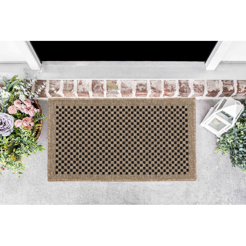 Wendling Geometric Area Rug, Rectangle 50 x 80cm