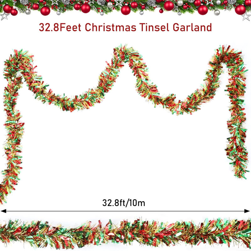 Costas Polyvinyl Chloride (PVC) 8.11cm Tinsel