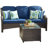 Caberfae Wicker 5 - Person Patio Conversation Set with Cushions-1914073218-1998721498