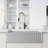 Greenwich 18" H 1-handle Pull-Down 2-Function Sprayer Kitchen Faucet-96391286