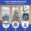 Arbre de Noël épinette lumineux 9 pi facile à installer