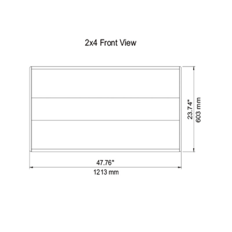 2'x4' Dimmable Troffer