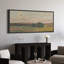 «Spring Country Landscape Relaxing Calm», impression sur toile encadrée surdimensionnée-111652954-111652955