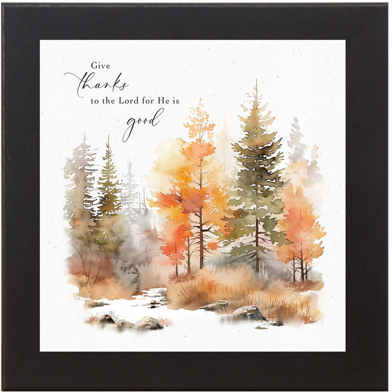 Donner des mercis au signe de l'automne, Ardoise
