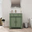 Meuble-lavabo rétro 28 "avec lavabo-122435946