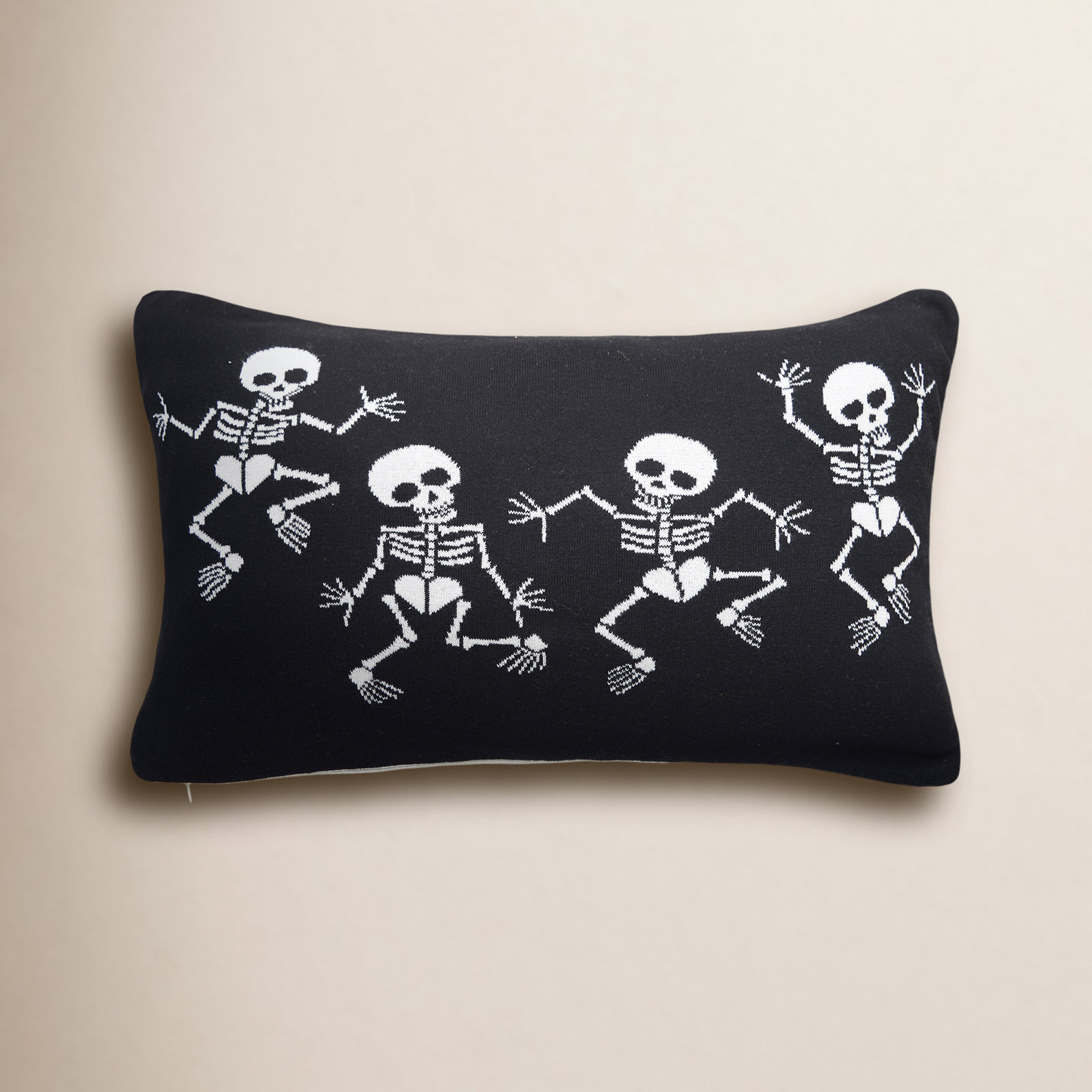 16" x 24"  Reversible Skeleton Throw Pillow