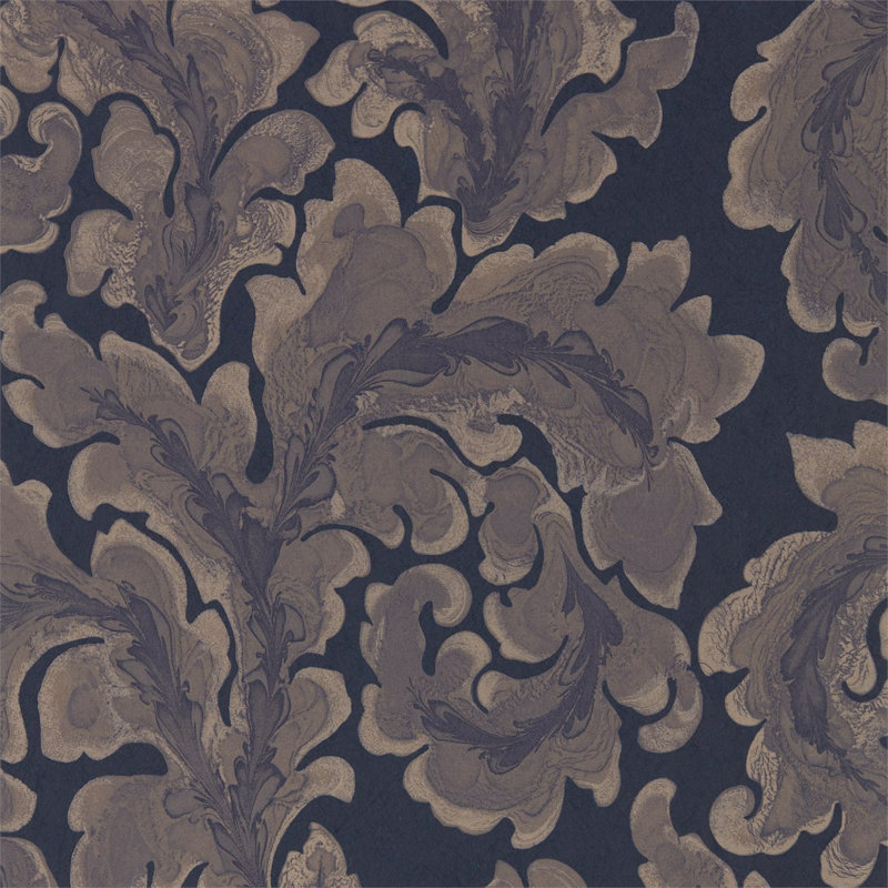 Acantha Wallpaper, Ink