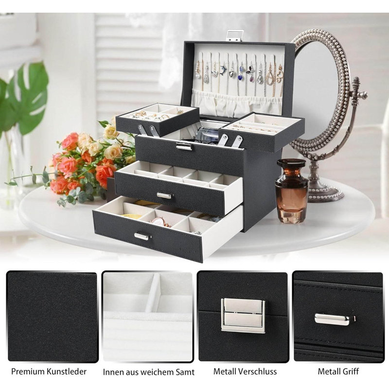 Jewellery Box +, Black