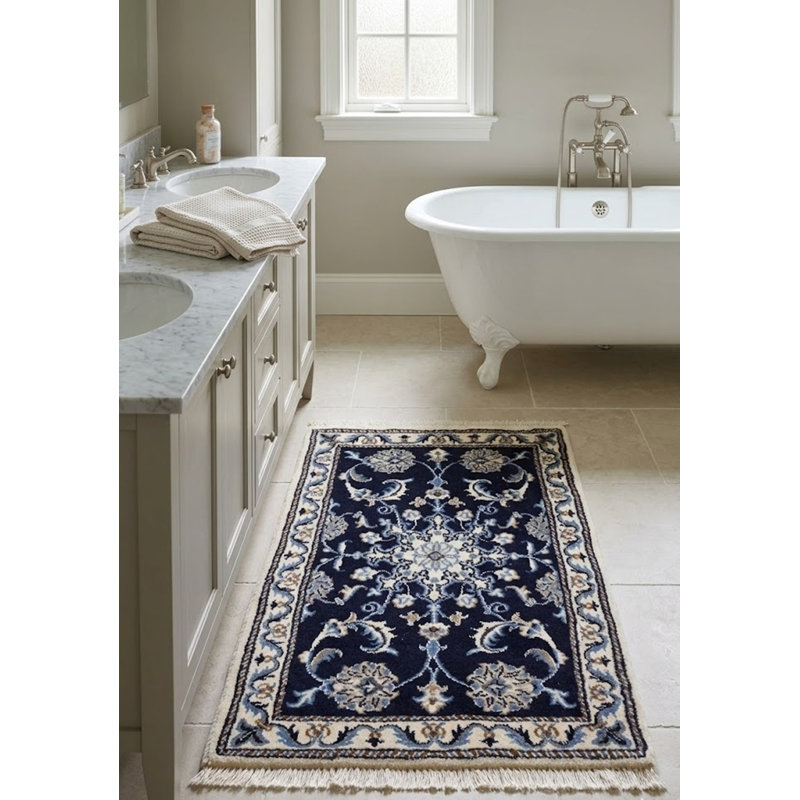 Tapis oriental rétro Nain Tabas