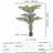 47.99'' Faux Palm Tree