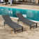 Antrea 75.79" Long Reclining Chaise Lounge Set