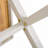 55.12" Rectangular Patio Table with X-Shaped Legs