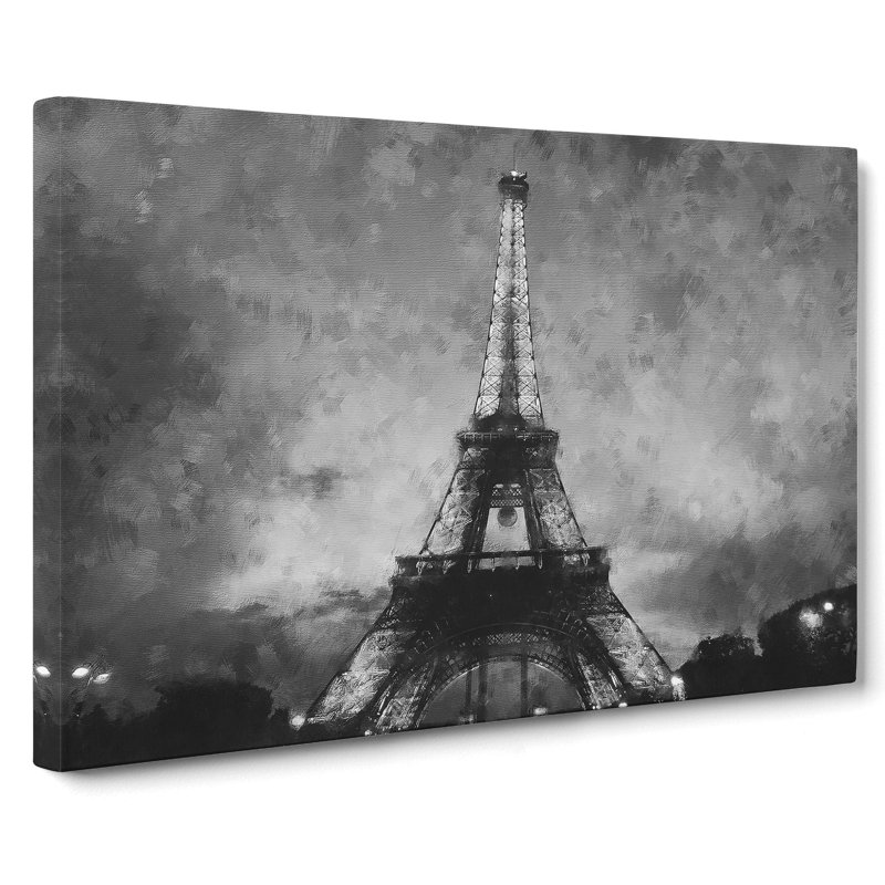 Eiffel Tower Vol.3 - Wrapped Canvas Print, 35cm H x 50cm W x 3cm D