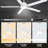 Amonette 60'' Ceiling Fan with LED Lights-1199883159-1199883158