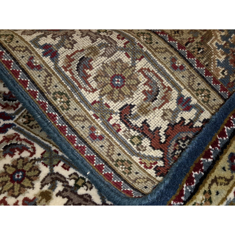 Walde Oriental Area Rug in Navy
