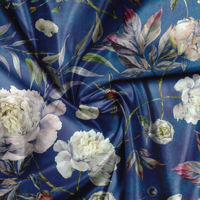 Semi Sheer Curtain Pair