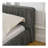 Queen Size Upholstered Bed Frame With Chenille Fabric With Pleated Design,Grounded Queen Size Platform Bed With Headboard And Frame. No Box Spring Needed-Grey-1245186505