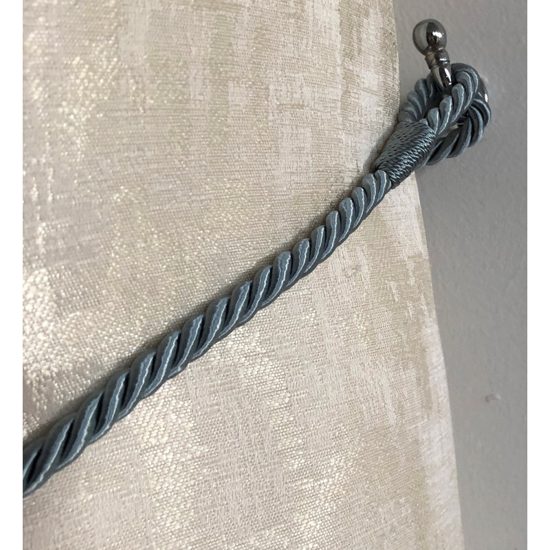 Breccan 2cm Curtain Holdback/Tieback, Blue