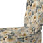 Chaise d'appoint rembourrée bohémienne et éclectique Neutre