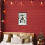 Cadre flottant Festive Christmas Birdhouse, design par Arlington Prints-1618223806-1618223807