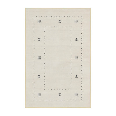 Tapis contemporain gris