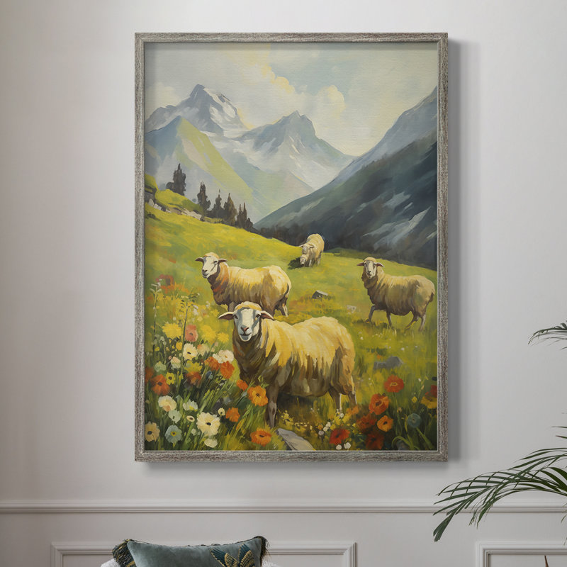 ANIMALS Series CCCXIV Framed Print - Solid Wood, 30" H x 24" W