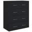Vanwinkle 60 cm W Chest of 4 Drawers-80794238