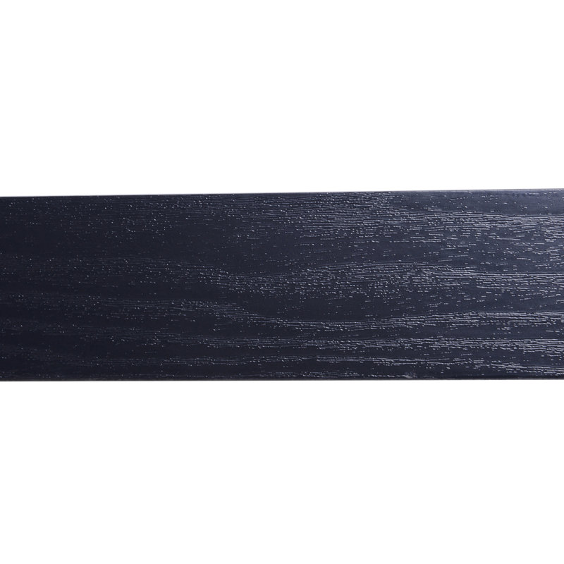 Yerby L-Shaped Writing Desk, Black