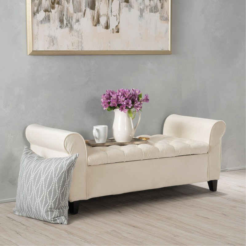 Banc de rangement lvory