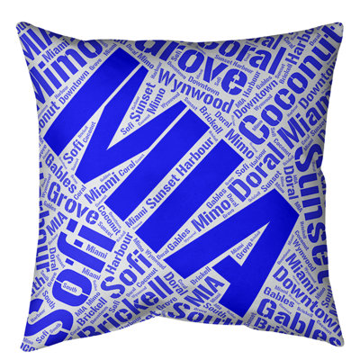 Leather/Suede Reversible Throw Pillow