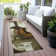 Machine Washable Indoor/Outdoor Xhevrie Brown Rug