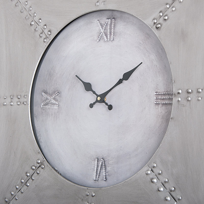 Très grande horloge murale carrée Moree