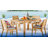 Modway Portsmouth Karri Wood Outdoor Patio Bar Table