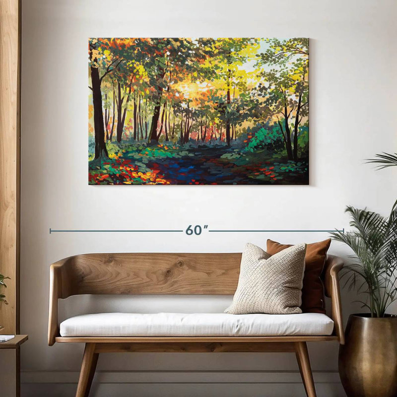 Alvord Colourful Forest Foliage, 30" H x 45" W