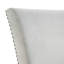 Chaise rembourrée en velours Biggs-919018372