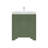 Aurilla 30 in. Single Sink Freestanding Bath Vanity in Forest Green with White Carrara Quartz Top-934711667
