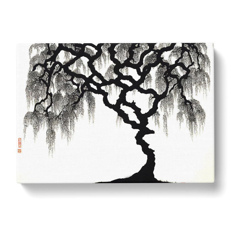 Resplendent Weeping Willow Tree - Wrapped Canvas, 35cm H x 50cm W x 3cm D