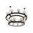 Fabric Semi Flush Mount