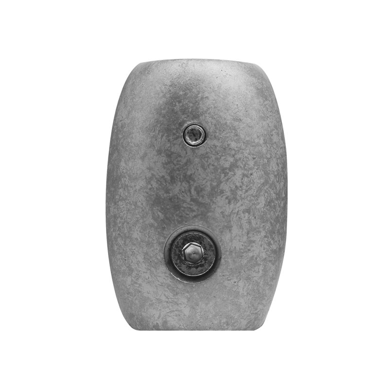 Ceiling Fan Downrod Coupler - Galvanized - Wet Rated, Galvanized