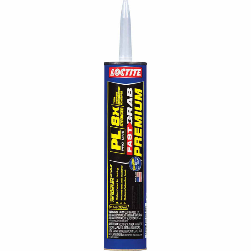 Loctite PL Premium Advanced Polyurethane Construction Adhesive - Gray, 10 fl. oz.