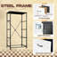 Commode de rangement verticale 4 tiroirs