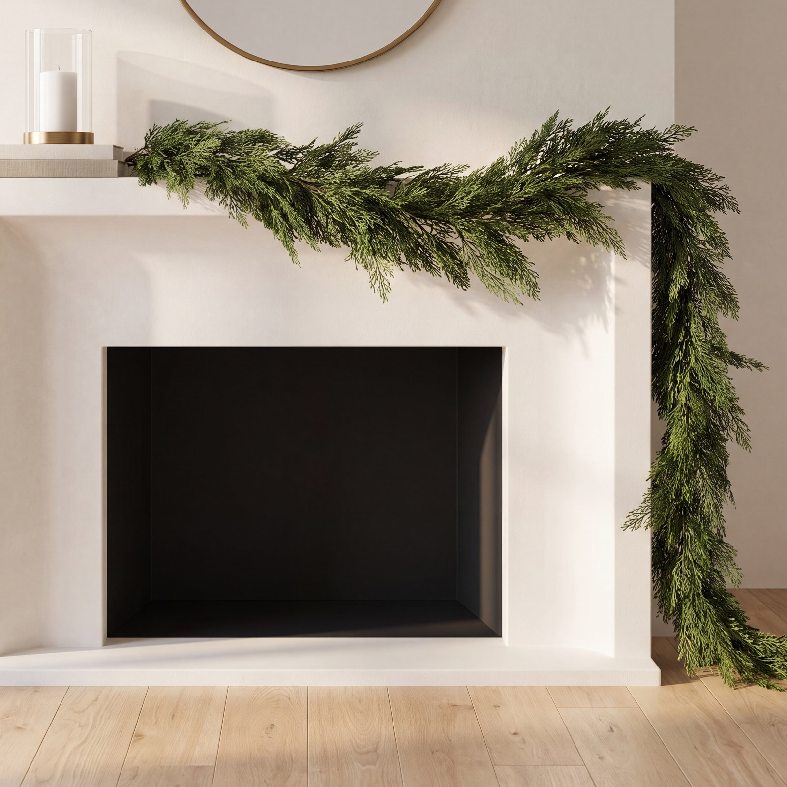 72'' in. Faux Cedar Garland