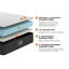 Matelas ferme à deux côtés Brooklyn Bedding Plank-87297661