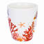 Ensemble de 2 tasses en porcelaine corail