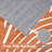 Jiayan Washable Geometric Machine Woven Polyester Area Rug in Orange-1860252148