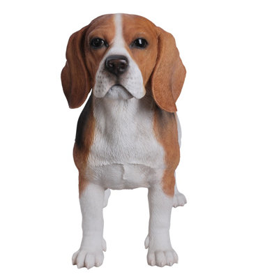 Figurine debout de chien beagle