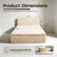 Lit plateforme tapissier tout-en-un rembourré avec matelas et matelas en mousse-1989901932-1989901936
