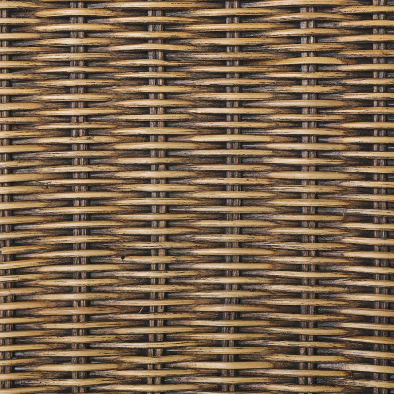 Senna Woven Dining Bench, 33" H x 49" W x 26.25" D