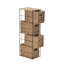 Seagrass Solid Wood 43.18cm W 4 - Drawer Chest of Drawers