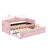Modern Daybed Featuring Ambient LED Lights and a Level-Surface Pull-Out Trundle-216096854
